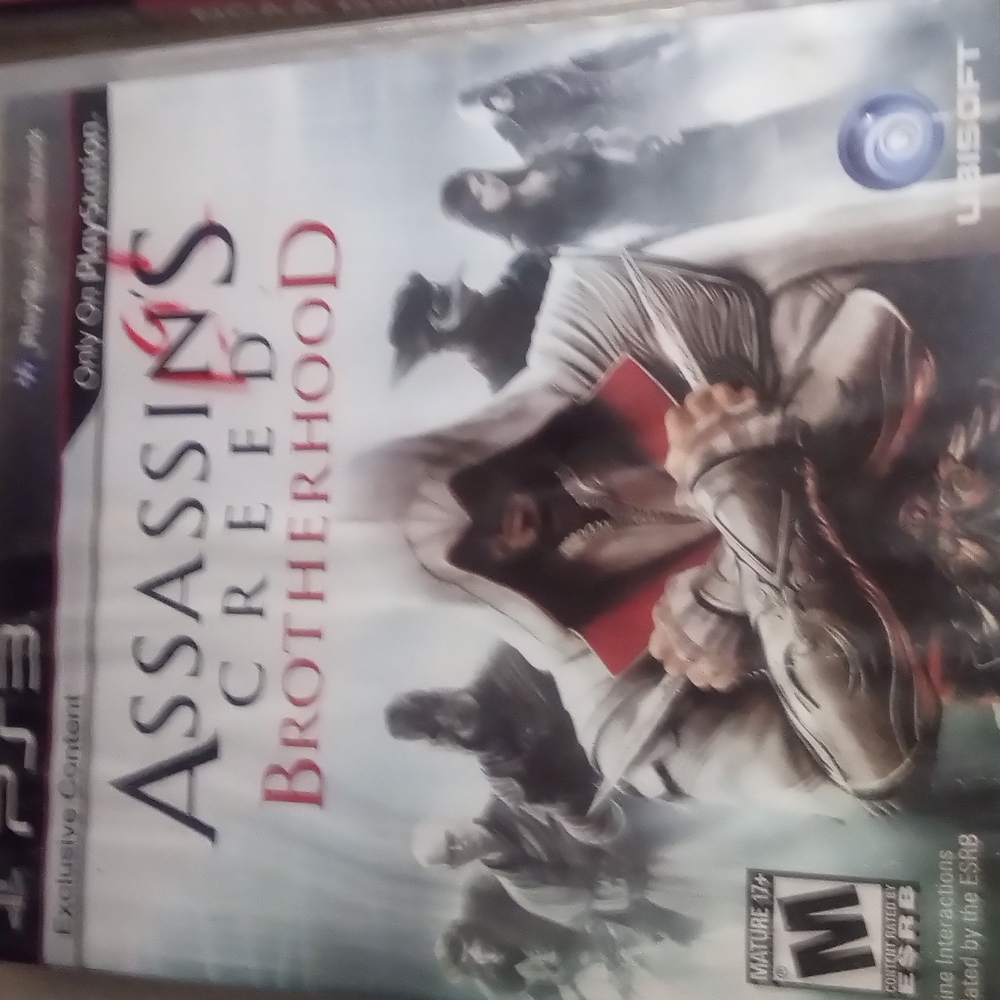 Assassin's Creed Brotherhood for PS3 - Black and White